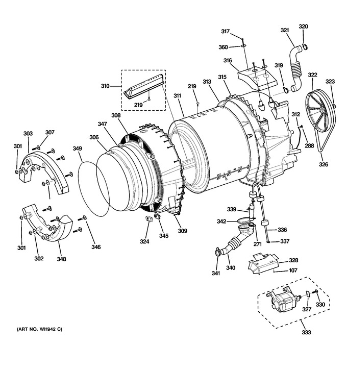 Diagram for GFWN1100L1WW