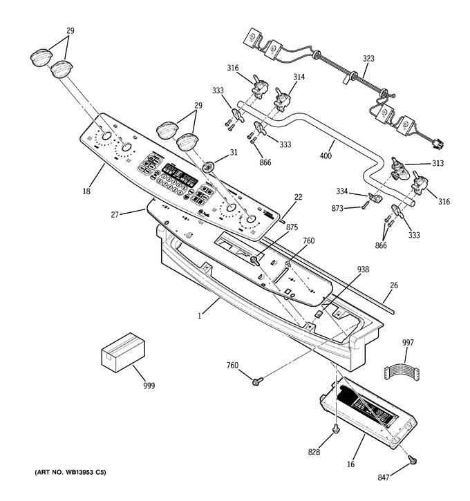 Diagram for P2S975DEP2BB