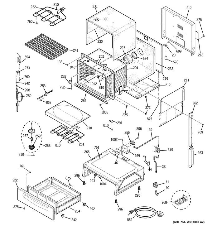 Diagram for P2S975DEP2WW