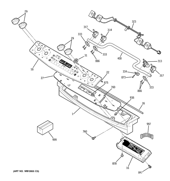 Diagram for PGS975DEP2BB