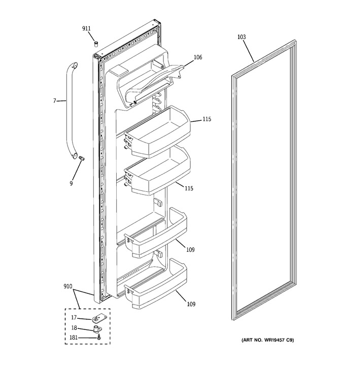 Diagram for GSH25JSBBSS