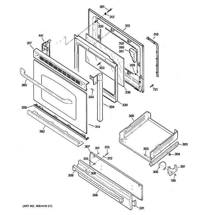 Diagram for JGBS23DEM6WW