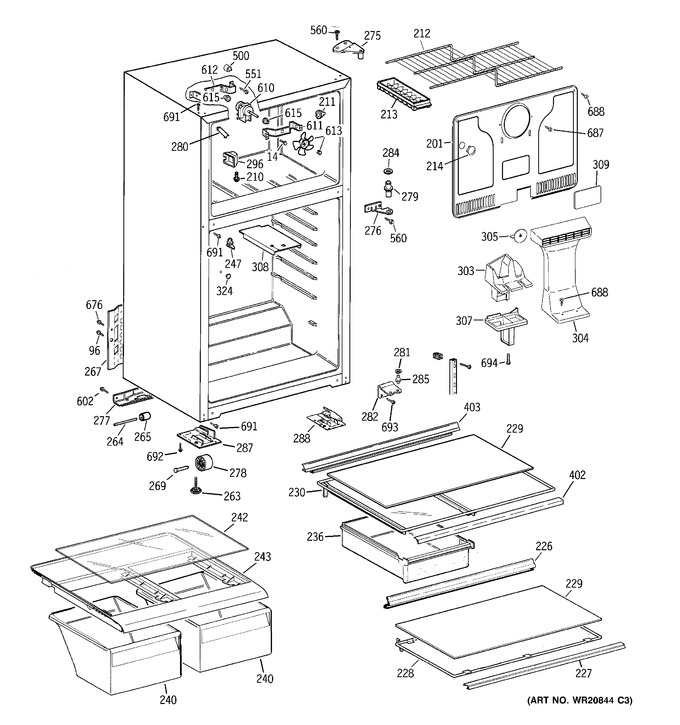 Diagram for GTS18GBSARWW