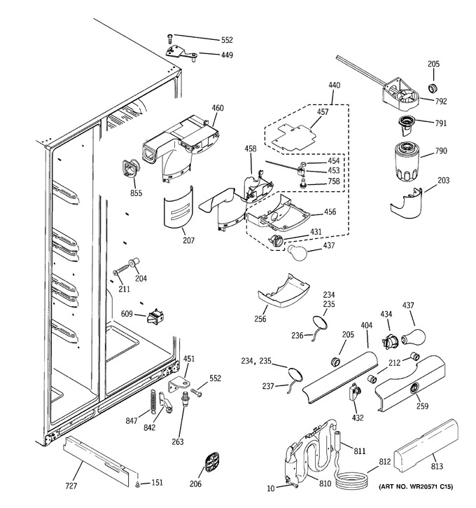 Diagram for GSHF6LGBBHWW