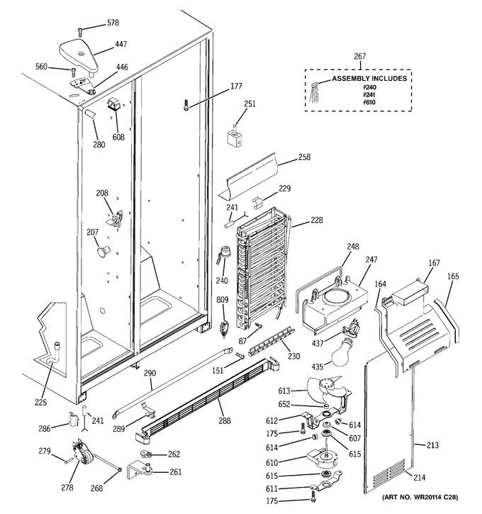 Diagram for GSL25JGBBLB