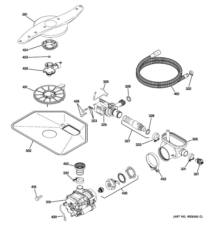 Diagram for PDW7800R30BB