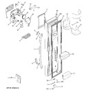 Diagram for 1 - Freezer Door