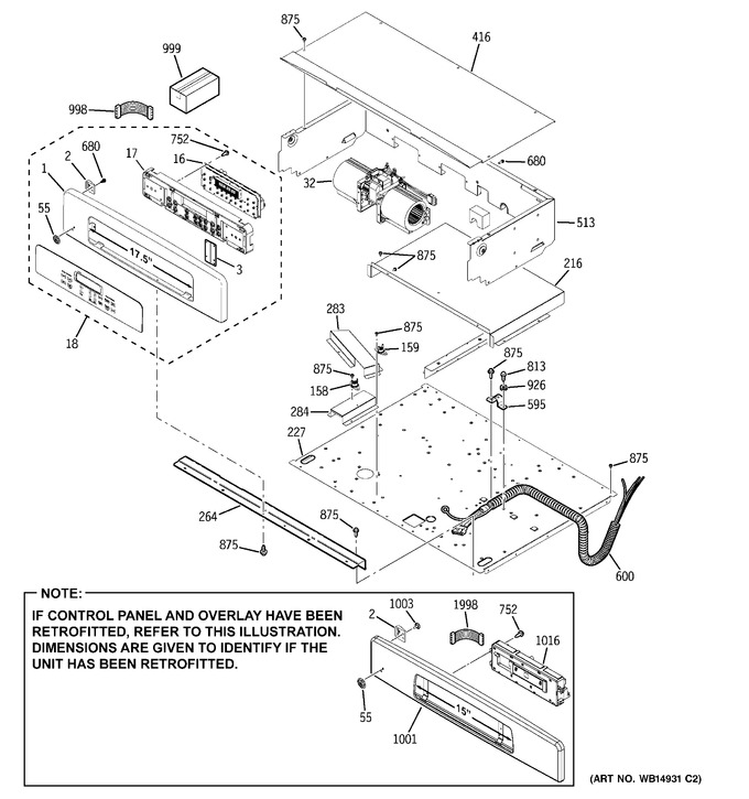 Diagram for JCTP70WM1WW