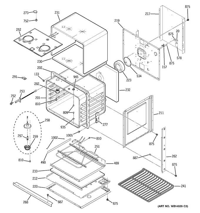 Diagram for JTP70CM1CC