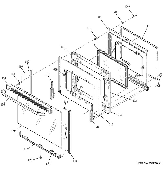 Diagram for JB640DR3CC