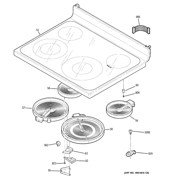 Diagram for JB400DP4BB