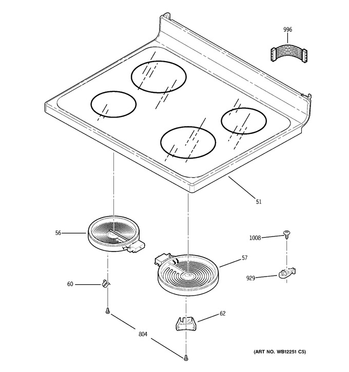 Diagram for JB620DR3WW