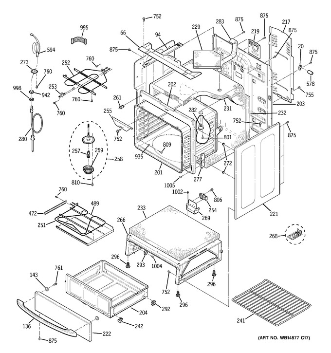 Diagram for PB909SP5SS