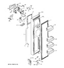 Diagram for 1 - Freezer Door