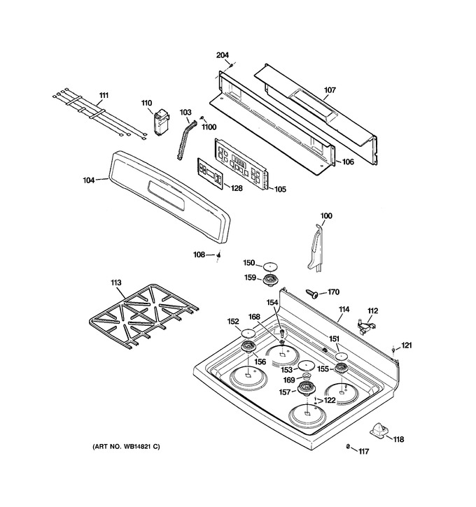 Diagram for JGB300DEP4WW