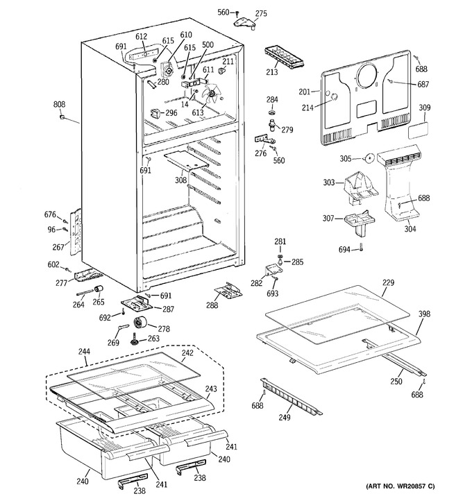 Diagram for GTH17GBC2RWW