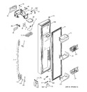 Diagram for 1 - Freezer Door