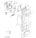 Diagram for 1 - Freezer Door