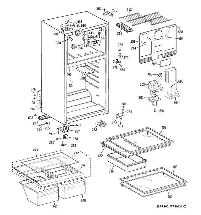 Diagram for GTS18RBSDRWW