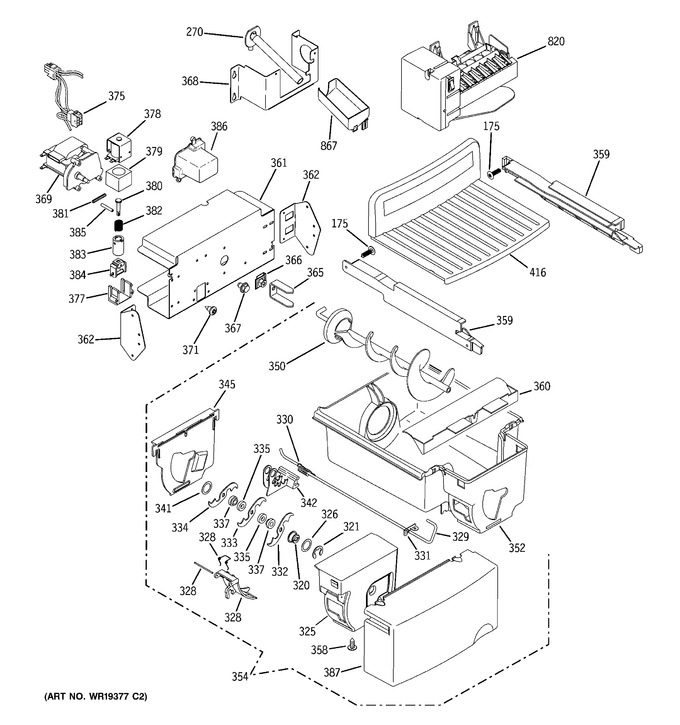 Diagram for PCG23NGMHFBB