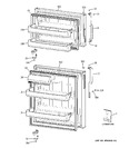 Diagram for 1 - Doors