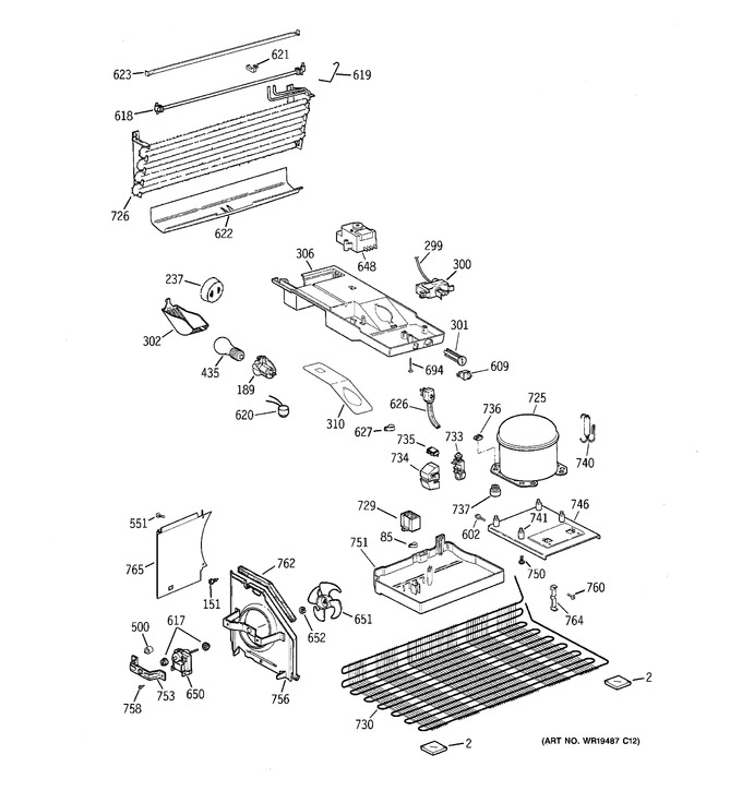 Diagram for GTE17HBZCRWW