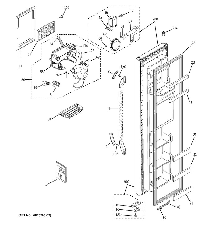 Diagram for GSH22JFZCWW