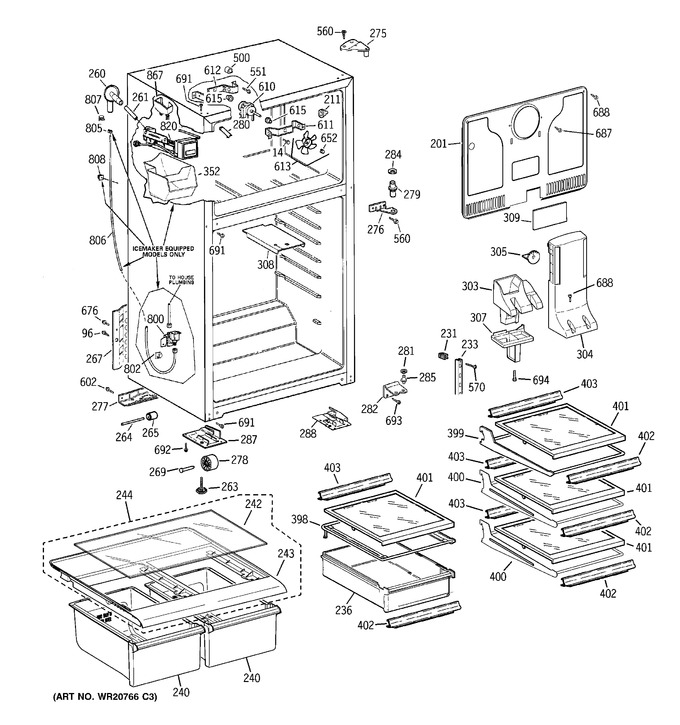 Diagram for GTJ18XCT3RSA