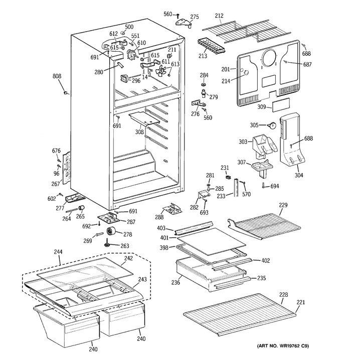 Diagram for GTH18FBC2RWW