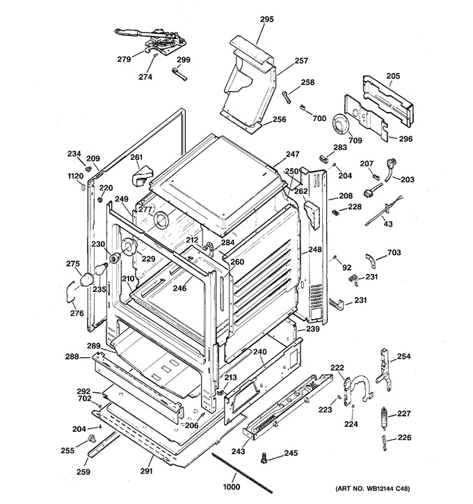 Diagram for JGB250SET1SS