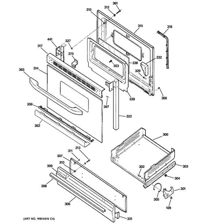 Diagram for RGB530DET1WW