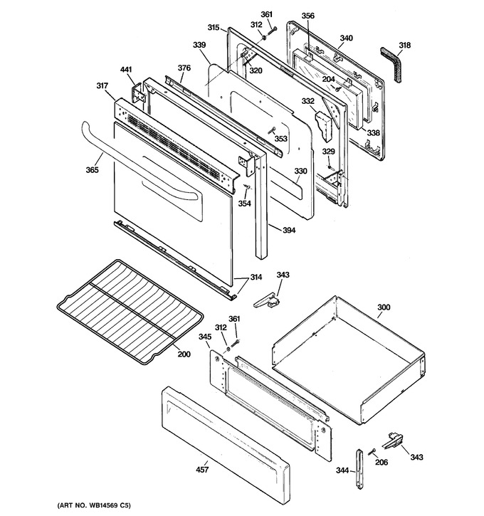 Diagram for JGBP25SEN9SS