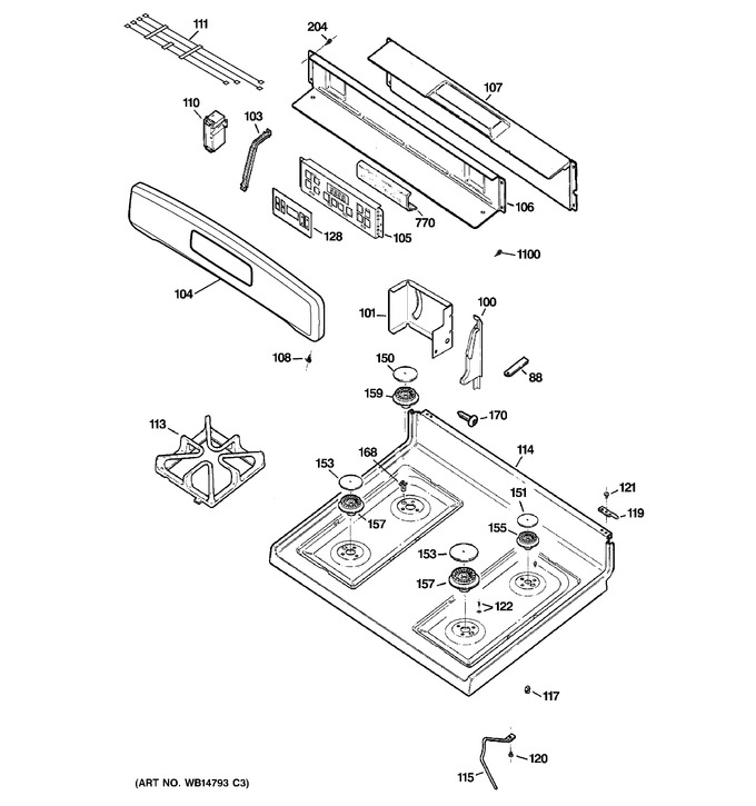 Diagram for JGBP28DEM9WW