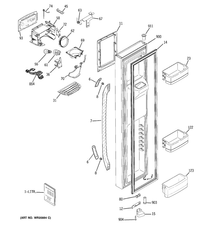 Diagram for GSC22QGTLWW