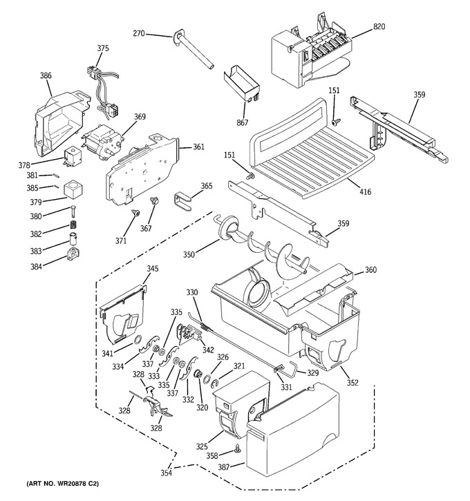 Diagram for PCE23NHTLFWW