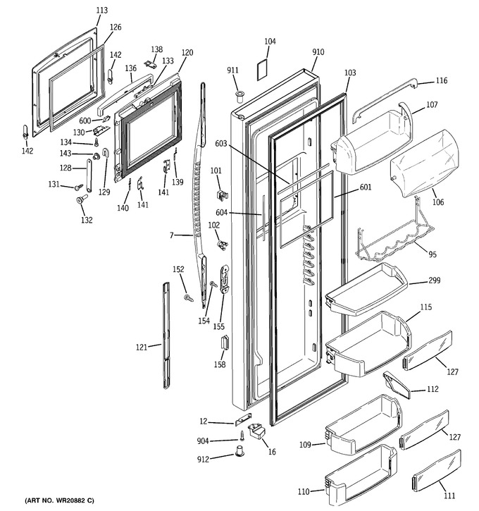 Diagram for PCE23NHWJFWW