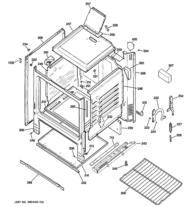 Diagram for AGBS300PK6BB