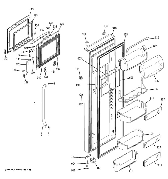 Diagram for GCE23LHYCFWW