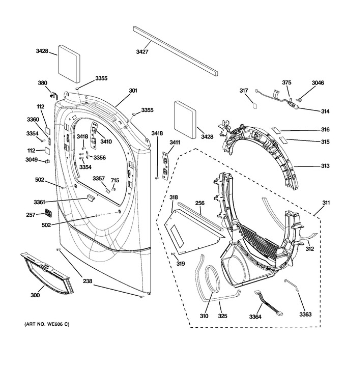 Diagram for PFDN440GL1WW