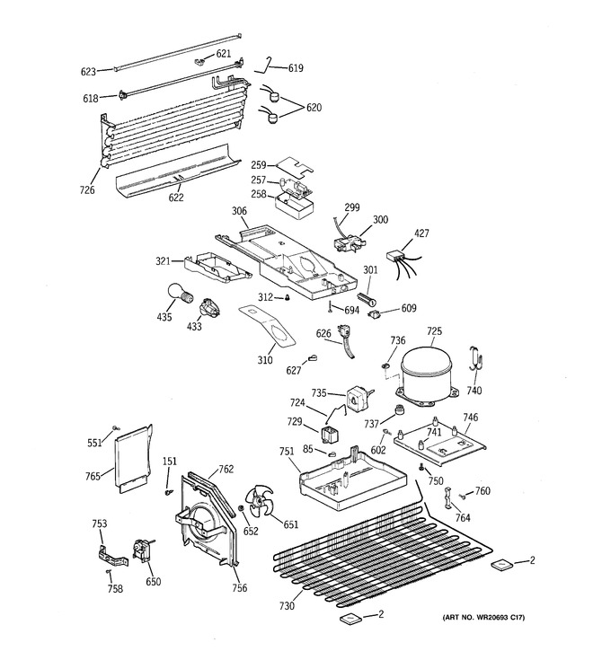 Diagram for GTH17DBB4RWW