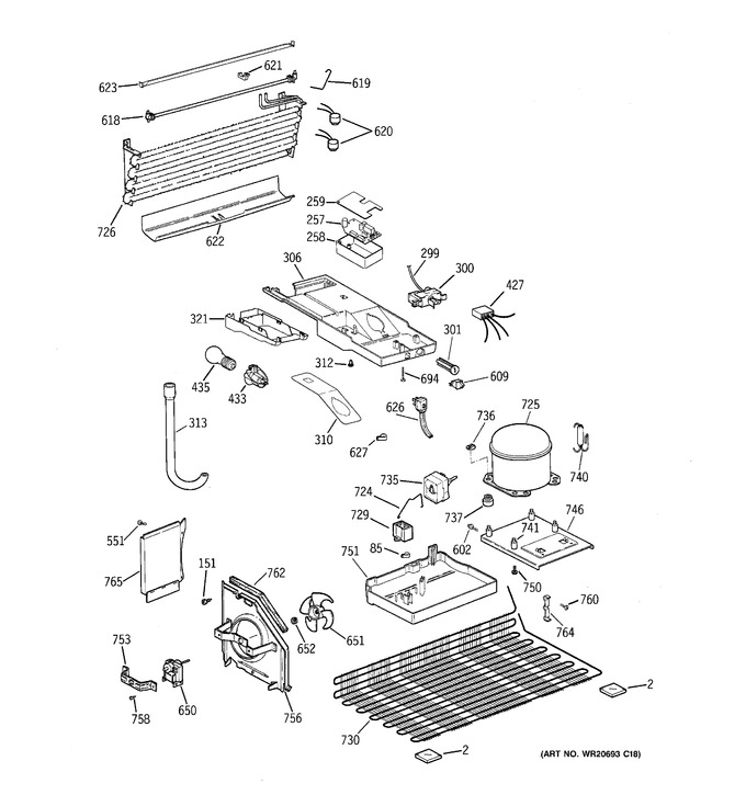 Diagram for GTH18EBB4RBB