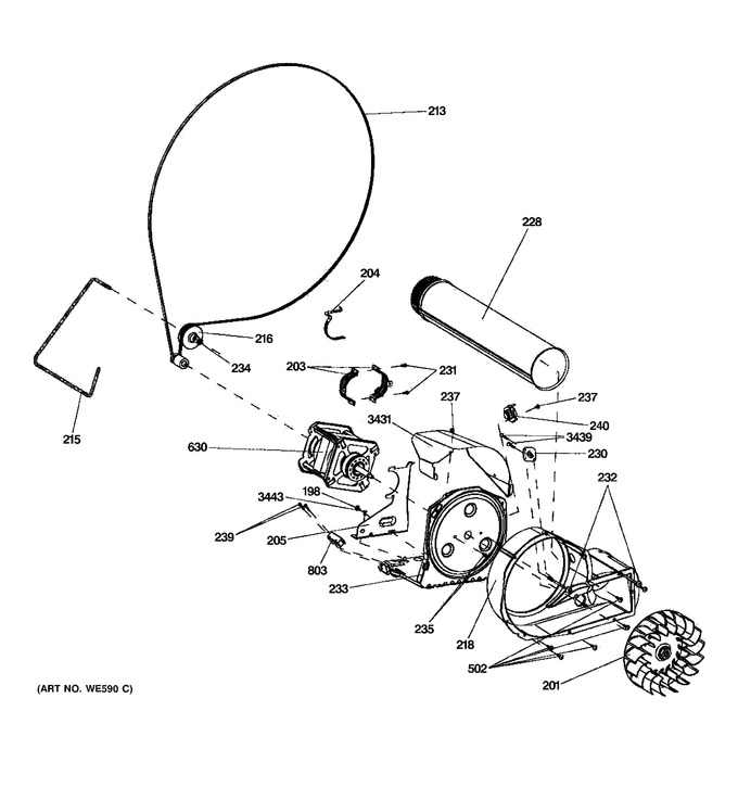 Diagram for GFDS355GL0MV