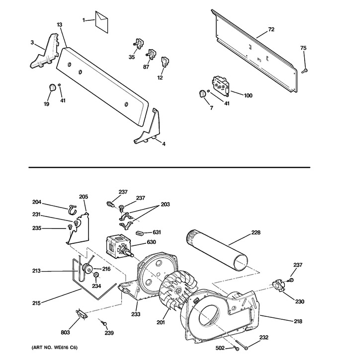 Diagram for GTDX200GM1WW