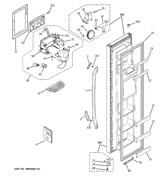 Diagram for GSH22JFXPBB