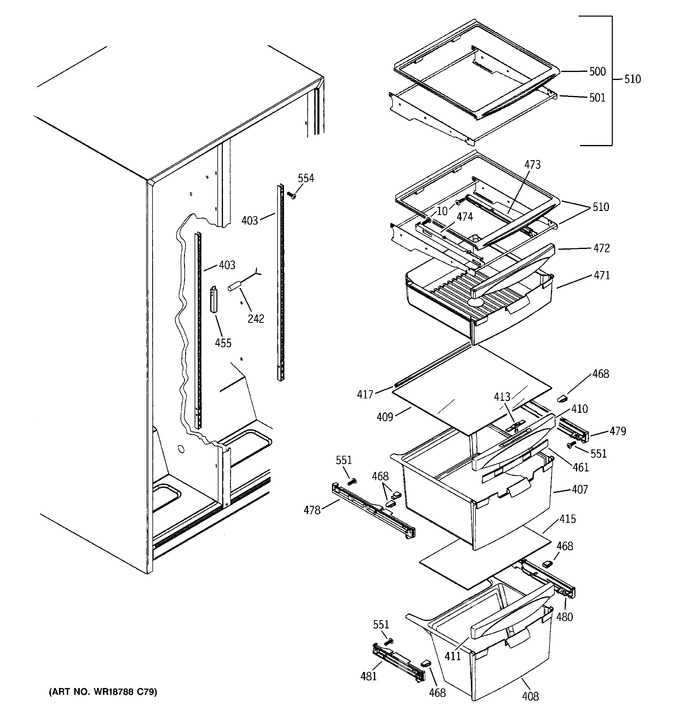 Diagram for GSH25JFXPBB