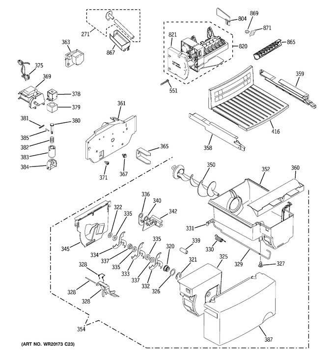 Diagram for GSH25JGBCBB