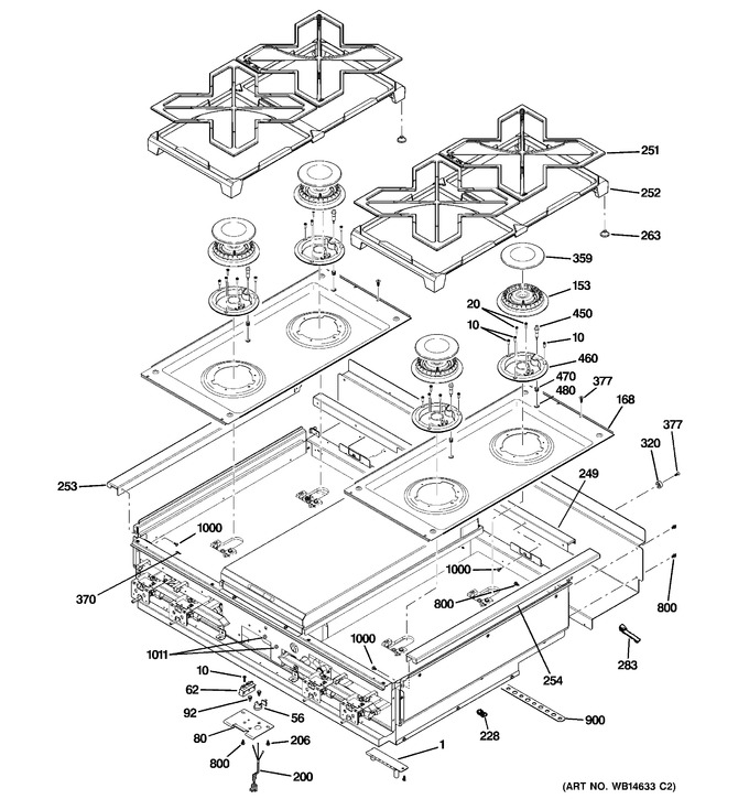 Diagram for ZGU364LDP5SS