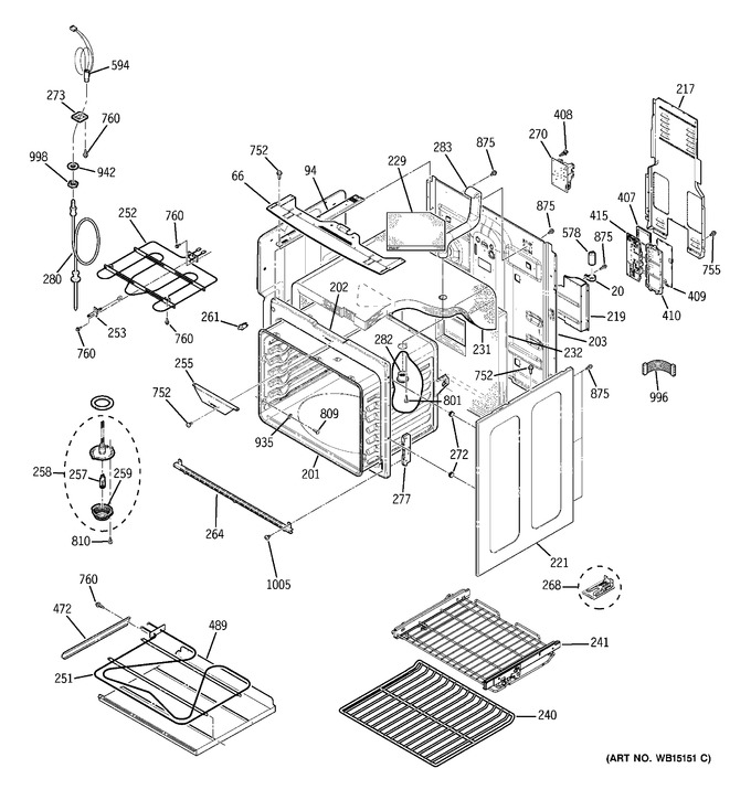 Diagram for PB920ST1SS