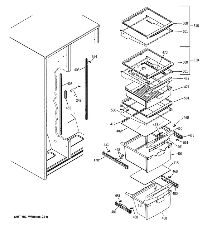 Diagram for GSF25IGZCBB