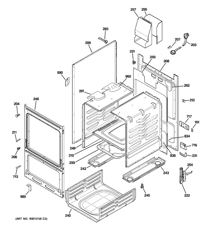 Diagram for RGA720EK3WH